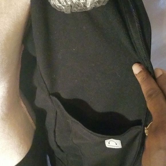 Nike Therma Fit Black Zippered Hoodie Sz. S With Moraine Valley Basketball Logo - Picture 13 of 17